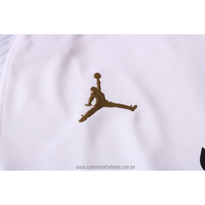 Chandal del Paris Saint-Germain Manga Corta 2020-2021 Blanco